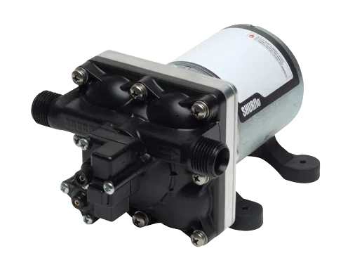 4008-131-E65 – SHURFLO Fresh Water Pump, Automatic Demand Pump Internal By-Pass 3 Gallon Per Minute Shuts Off At 55 P...